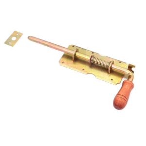 Zasuwa   sprężynowa 100 szeroka gał.drew.